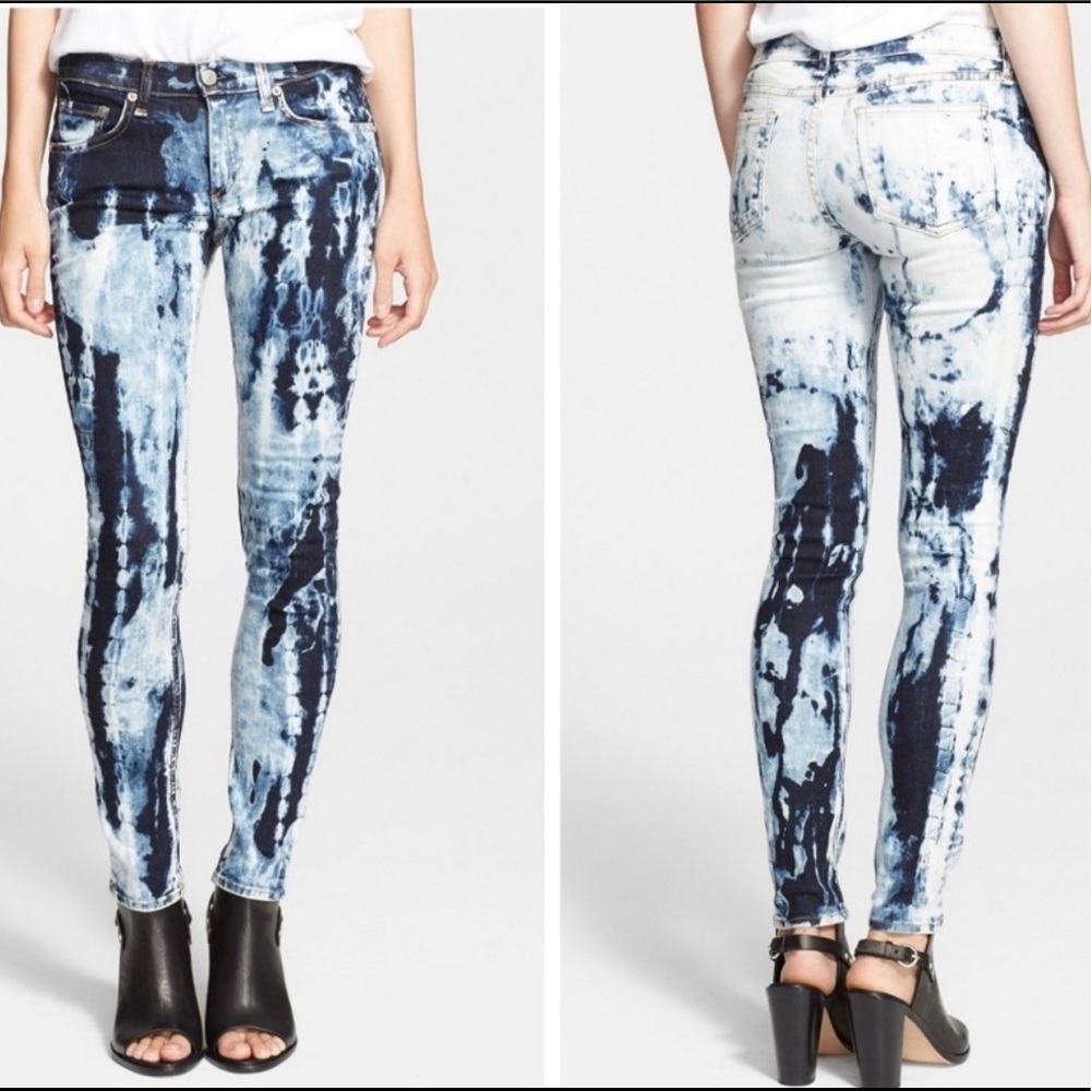 Rag & Bone The Skinny Stretch Jean Size 24